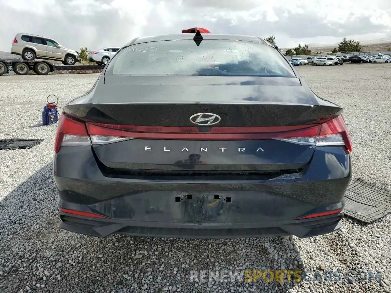 6 Фотография поврежденного автомобиля KMHLM4AG0NU282589 HYUNDAI ELANTRA 2022
