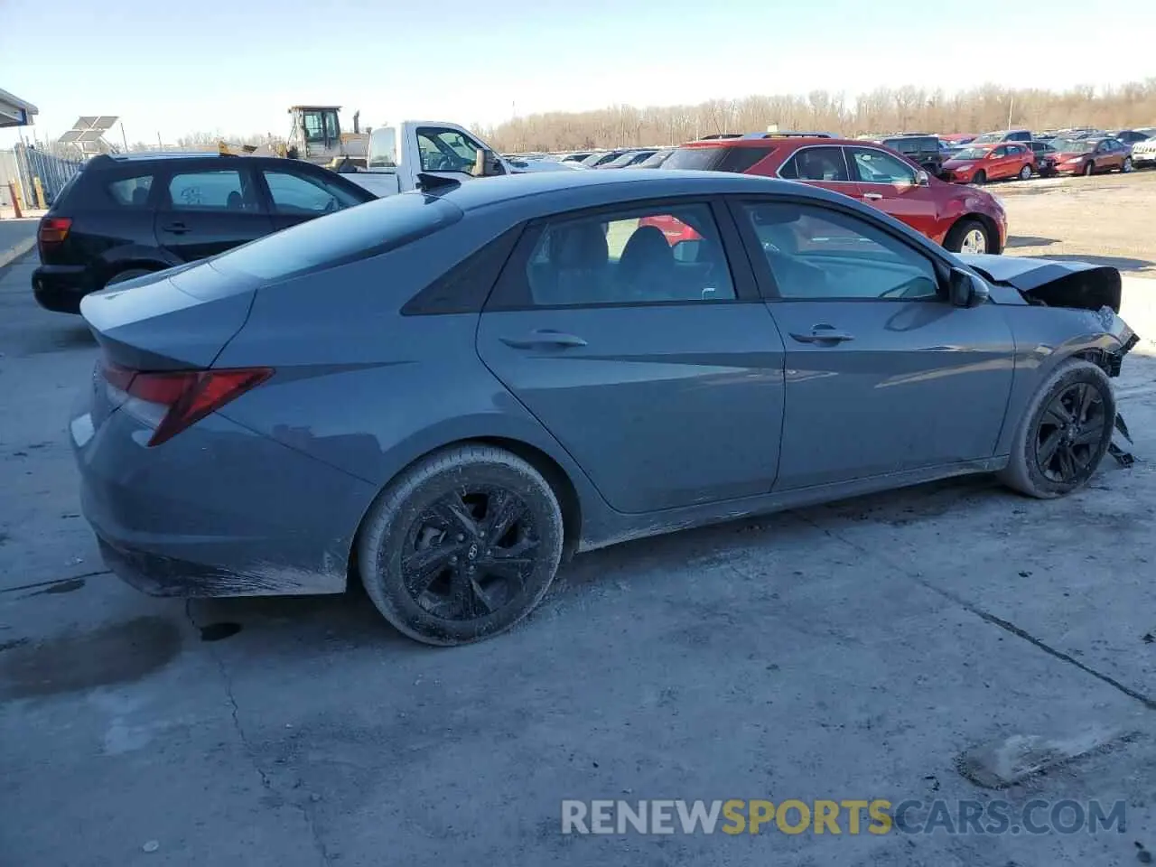 3 Photograph of a damaged car KMHLM4AG0NU311315 HYUNDAI ELANTRA 2022