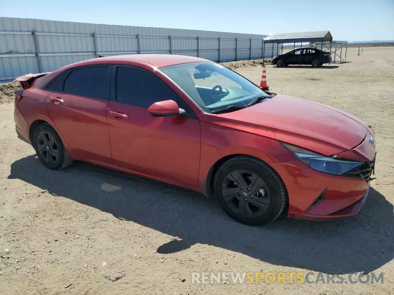 4 Photograph of a damaged car KMHLM4AG0NU312769 HYUNDAI ELANTRA 2022