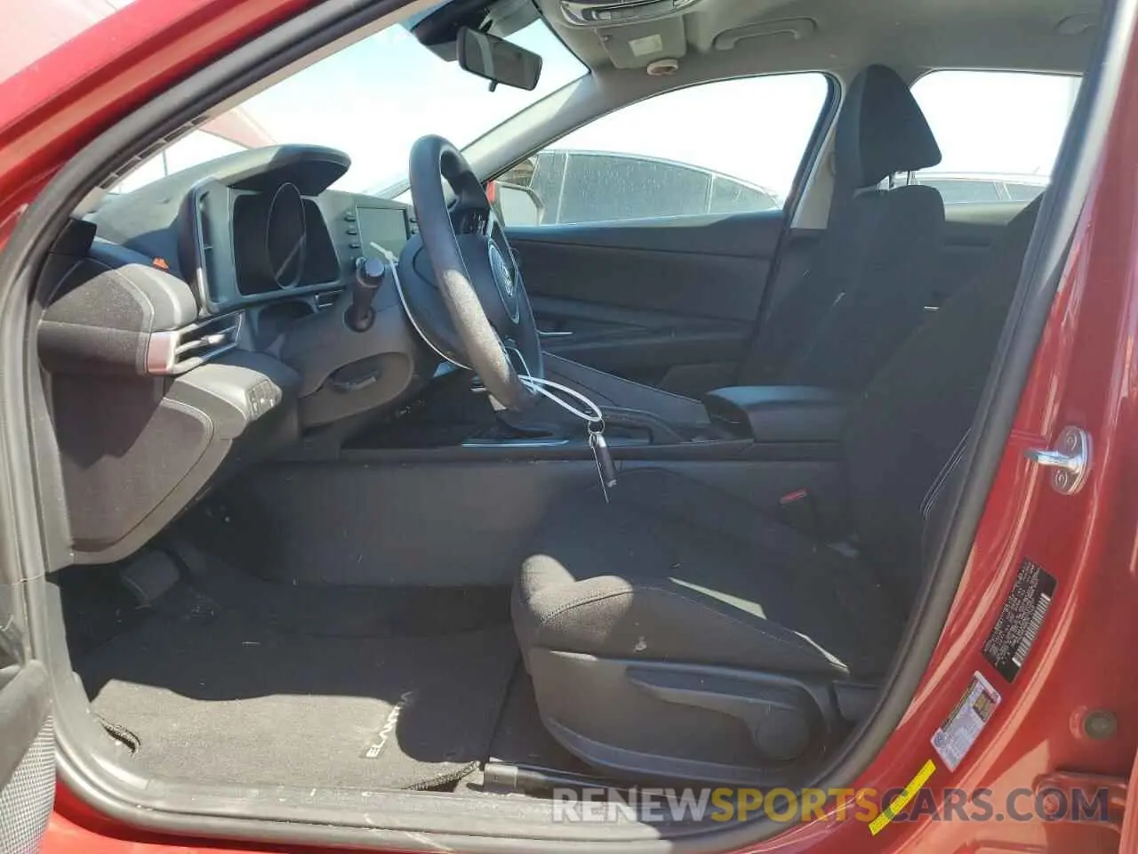7 Photograph of a damaged car KMHLM4AG0NU327207 HYUNDAI ELANTRA 2022