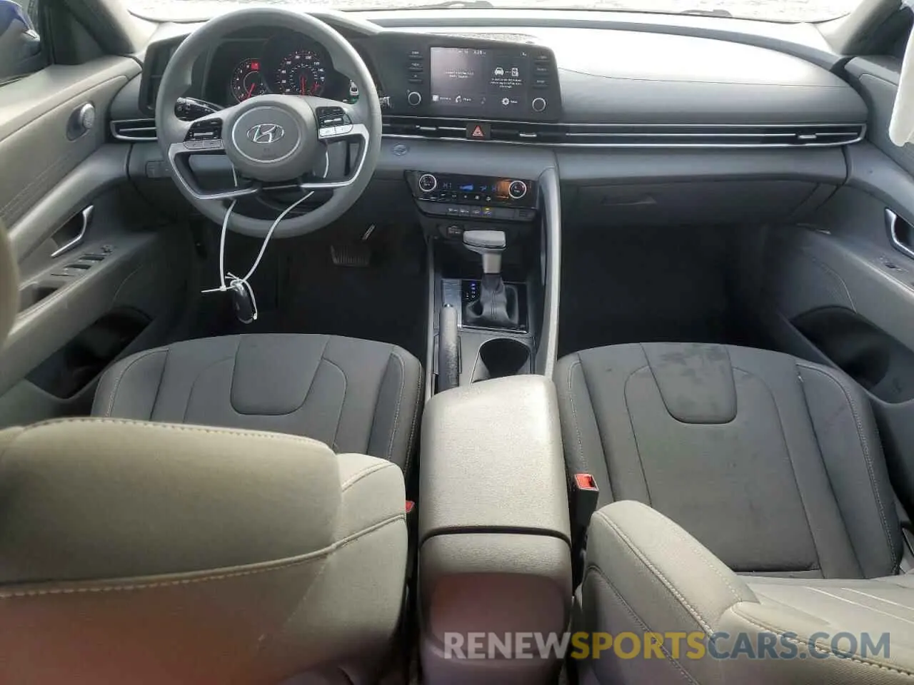 8 Фотография поврежденного автомобиля KMHLM4AG1NU303790 HYUNDAI ELANTRA 2022