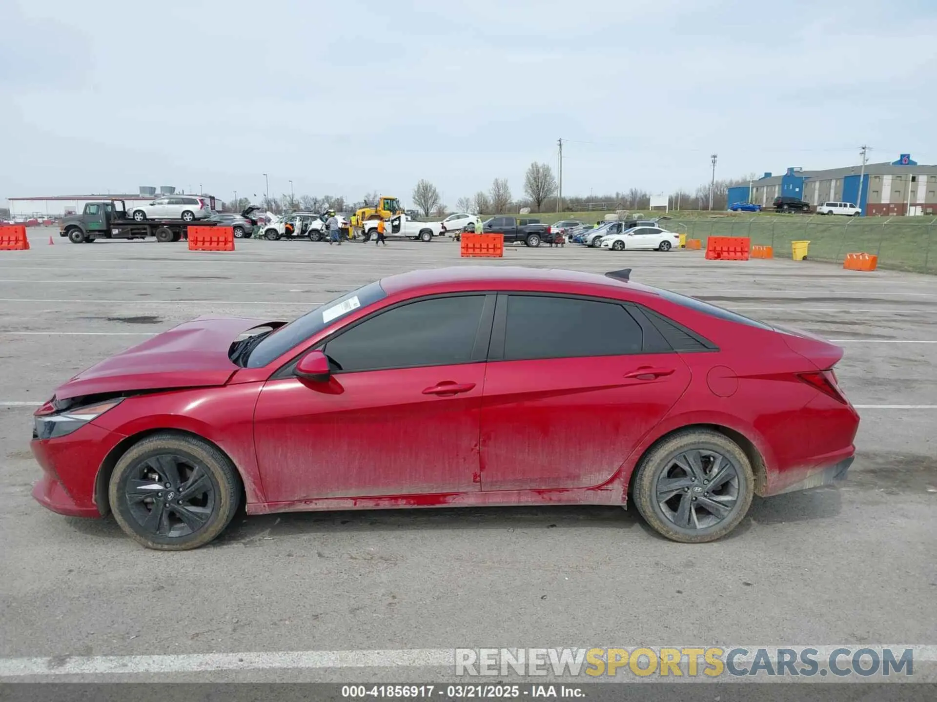 14 Фотография поврежденного автомобиля KMHLM4AG1NU331122 HYUNDAI ELANTRA 2022