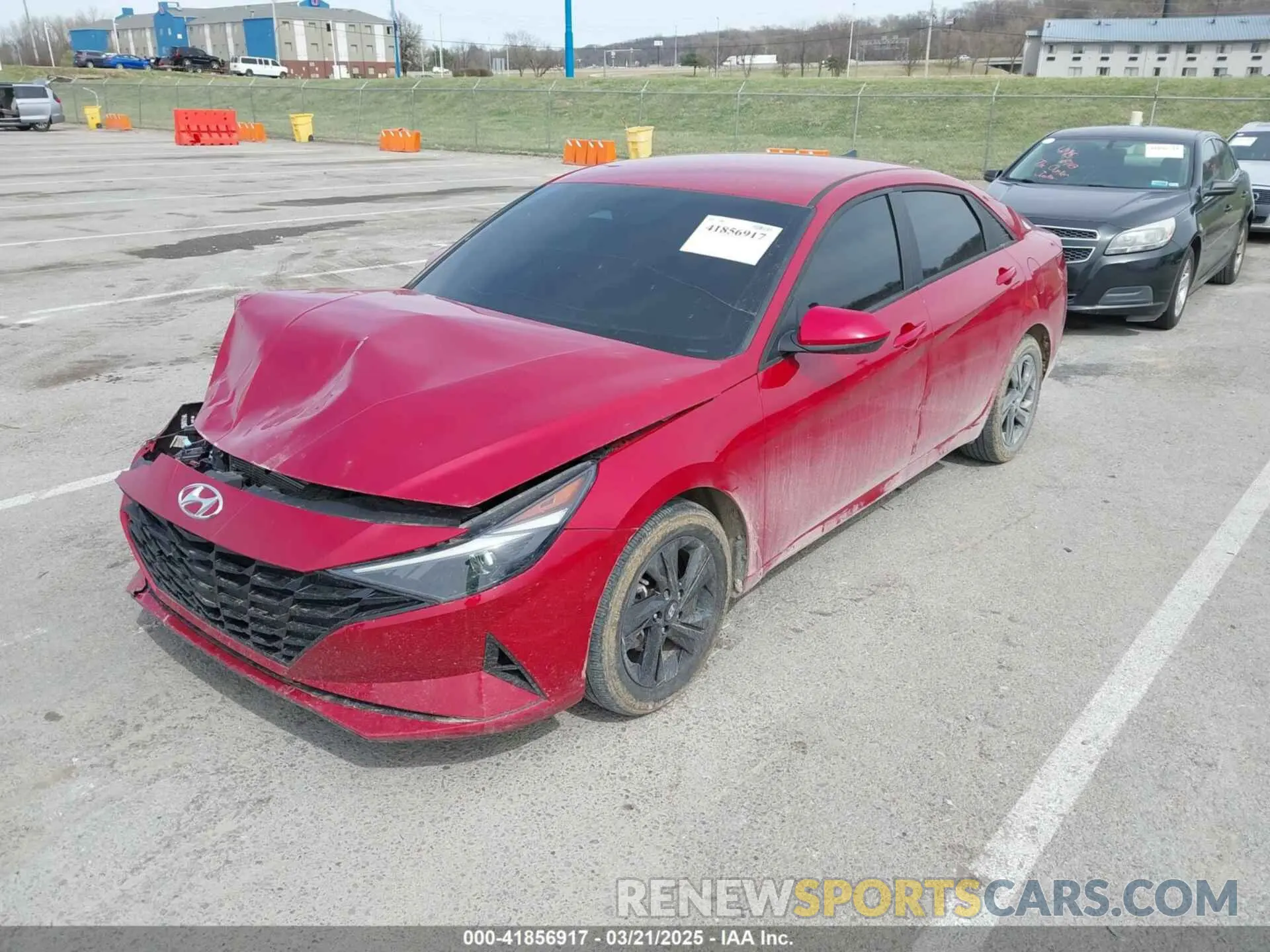 2 Фотография поврежденного автомобиля KMHLM4AG1NU331122 HYUNDAI ELANTRA 2022