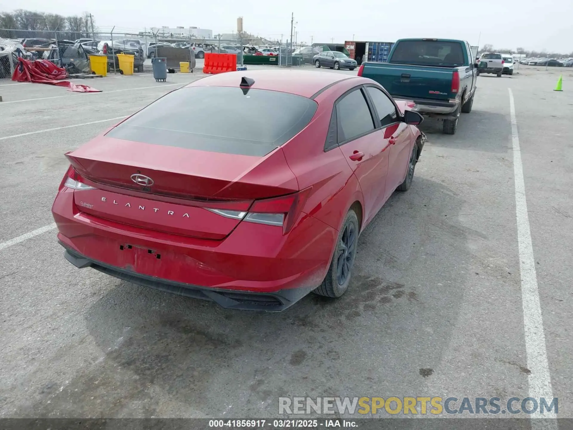 4 Фотография поврежденного автомобиля KMHLM4AG1NU331122 HYUNDAI ELANTRA 2022