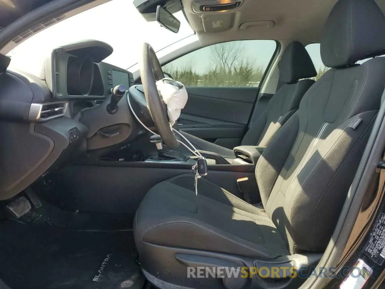 7 Фотография поврежденного автомобиля KMHLM4AG1NU363519 HYUNDAI ELANTRA 2022
