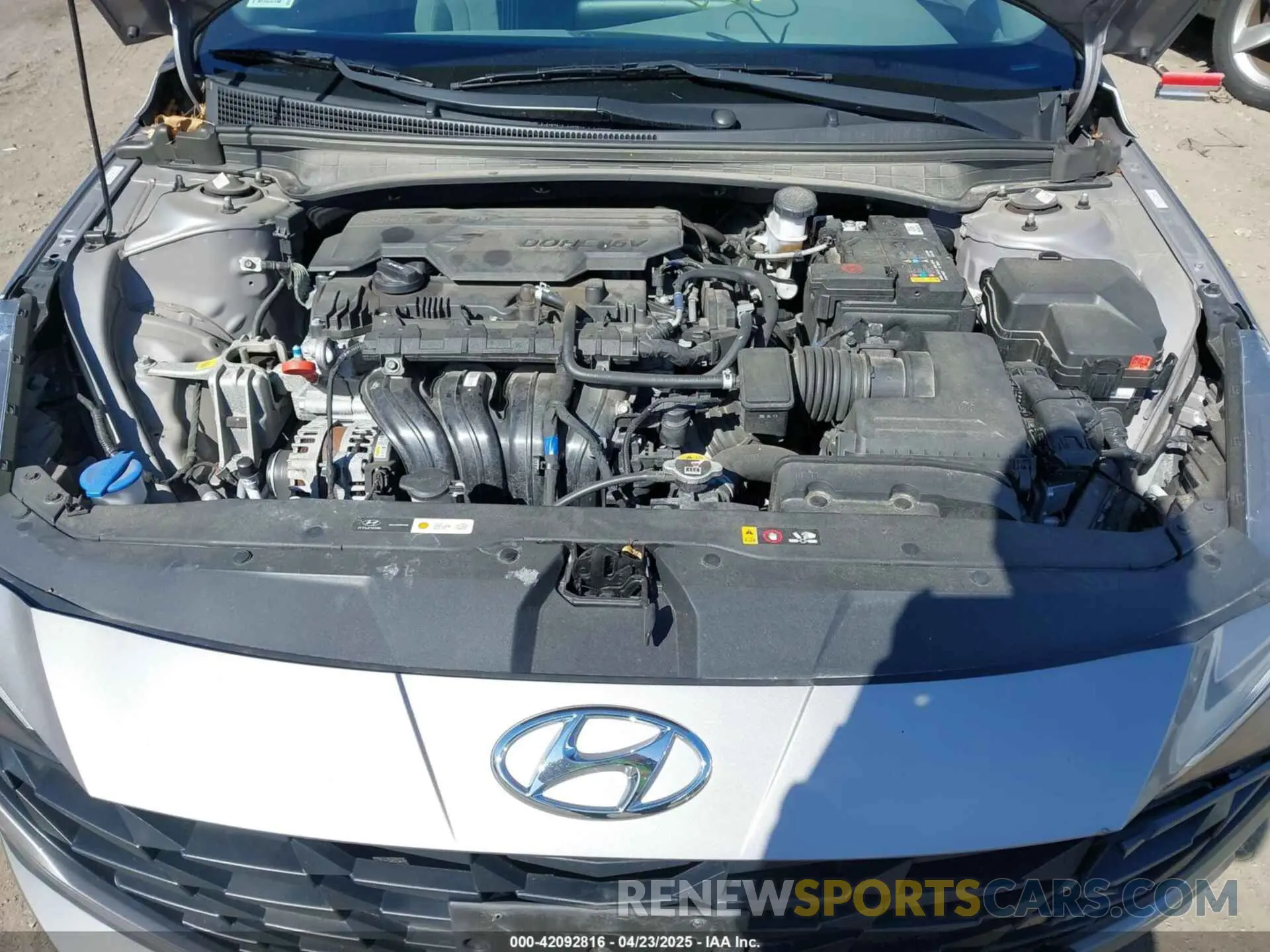 10 Фотография поврежденного автомобиля KMHLM4AG1NU365030 HYUNDAI ELANTRA 2022