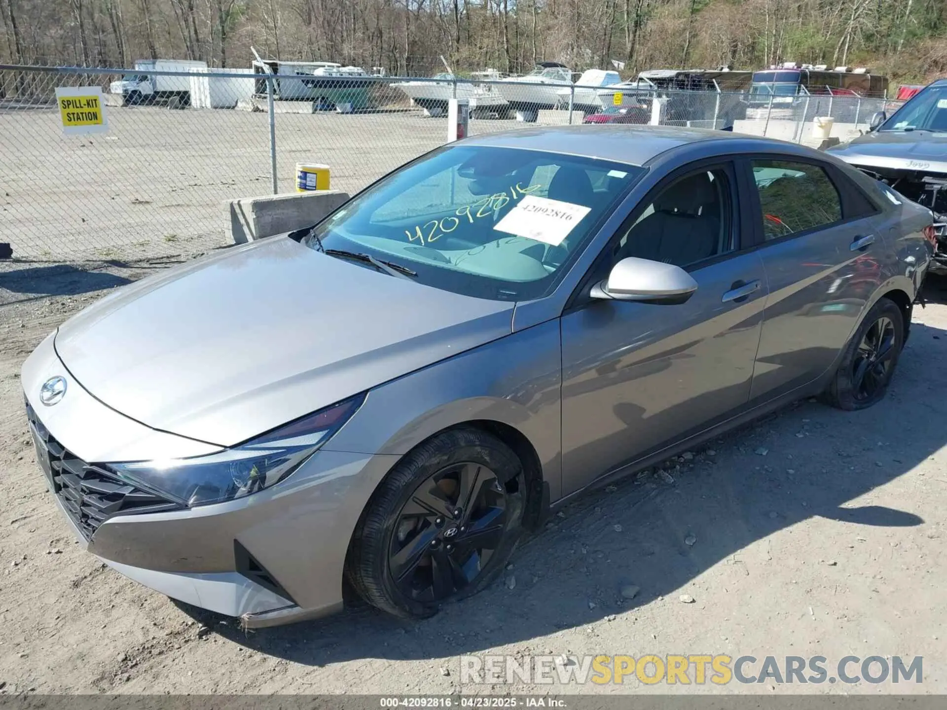 2 Фотография поврежденного автомобиля KMHLM4AG1NU365030 HYUNDAI ELANTRA 2022