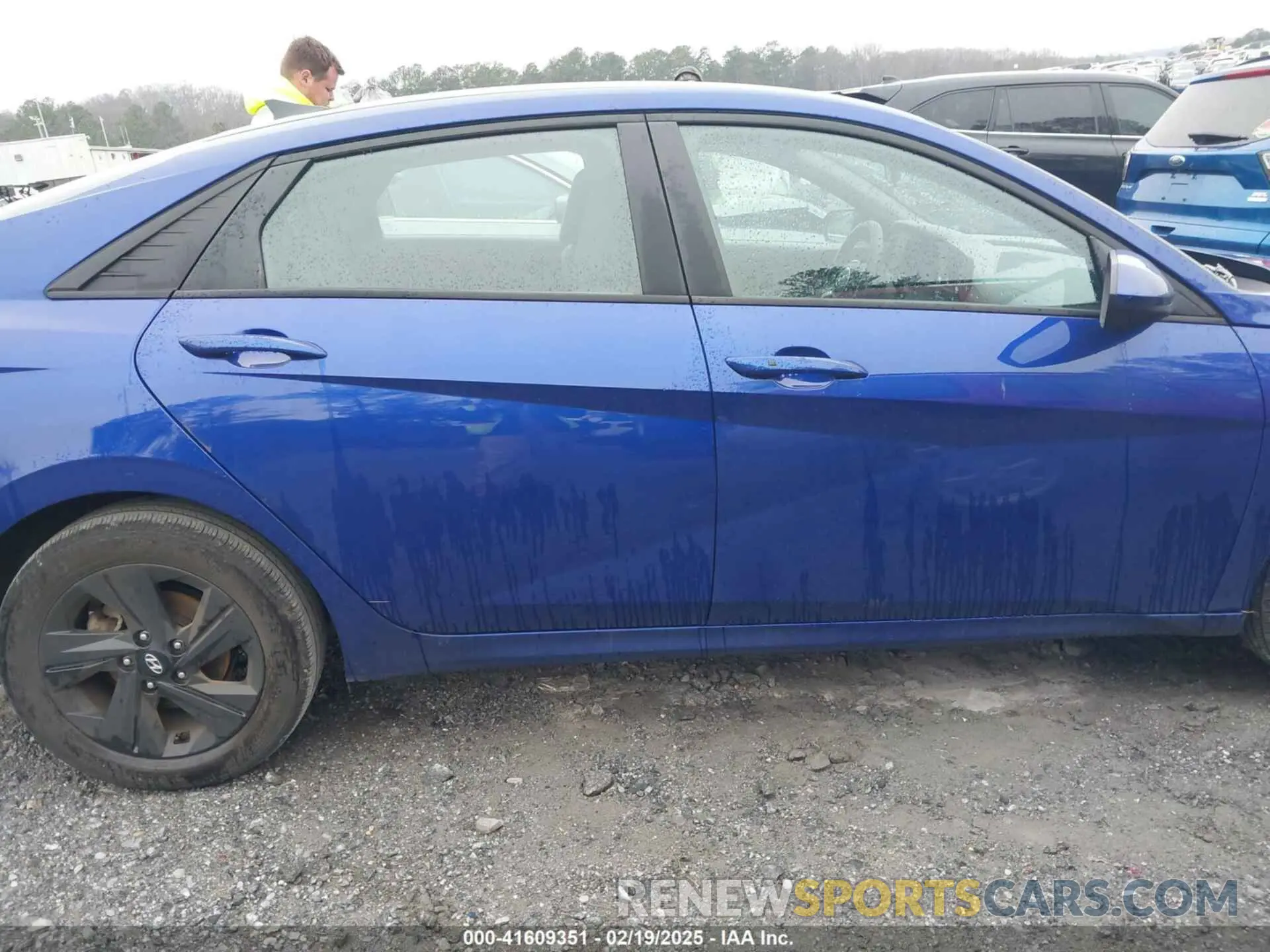 14 Photograph of a damaged car KMHLM4AG2NU348253 HYUNDAI ELANTRA 2022