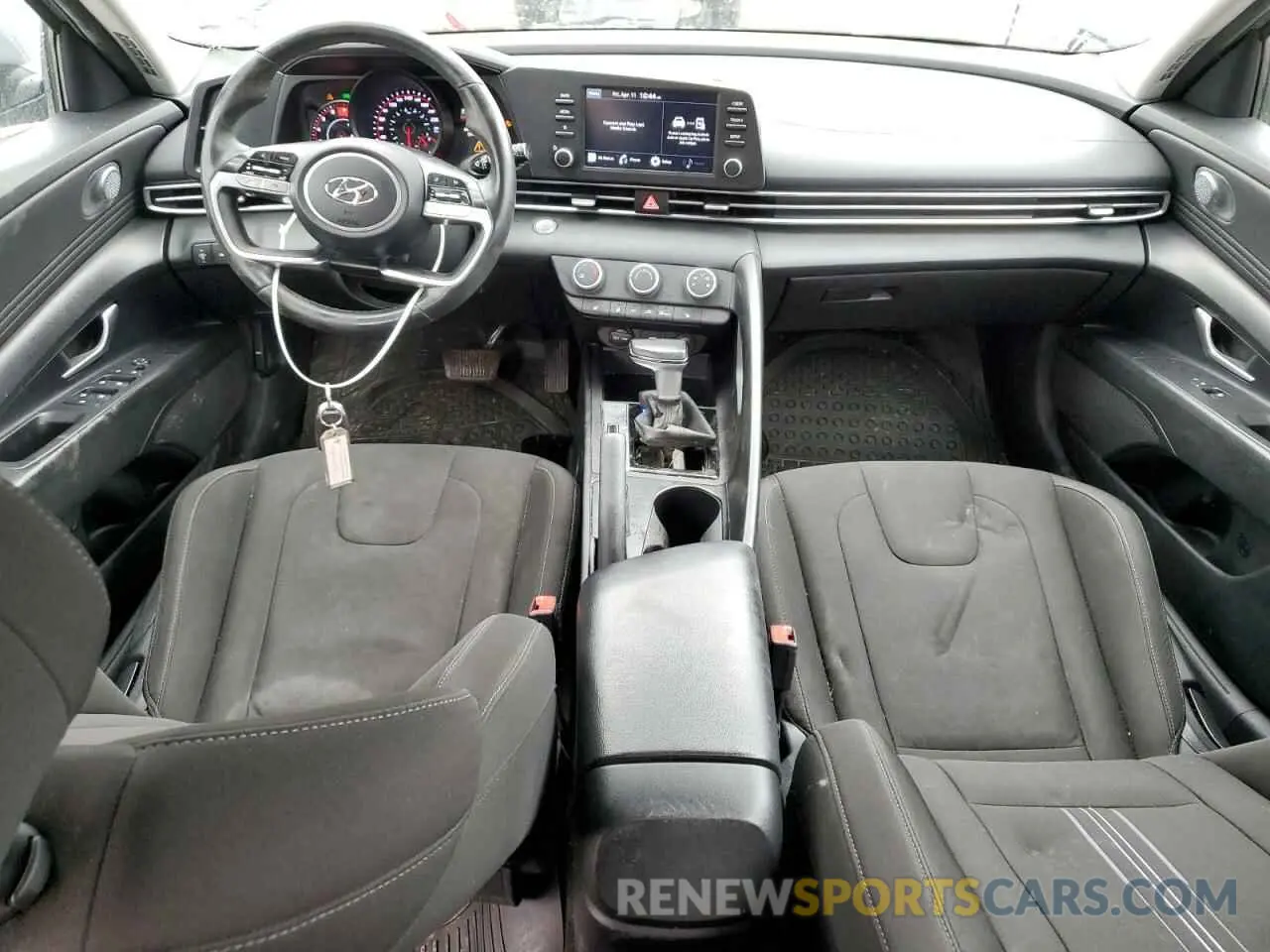 8 Фотография поврежденного автомобиля KMHLM4AG3NU215629 HYUNDAI ELANTRA 2022