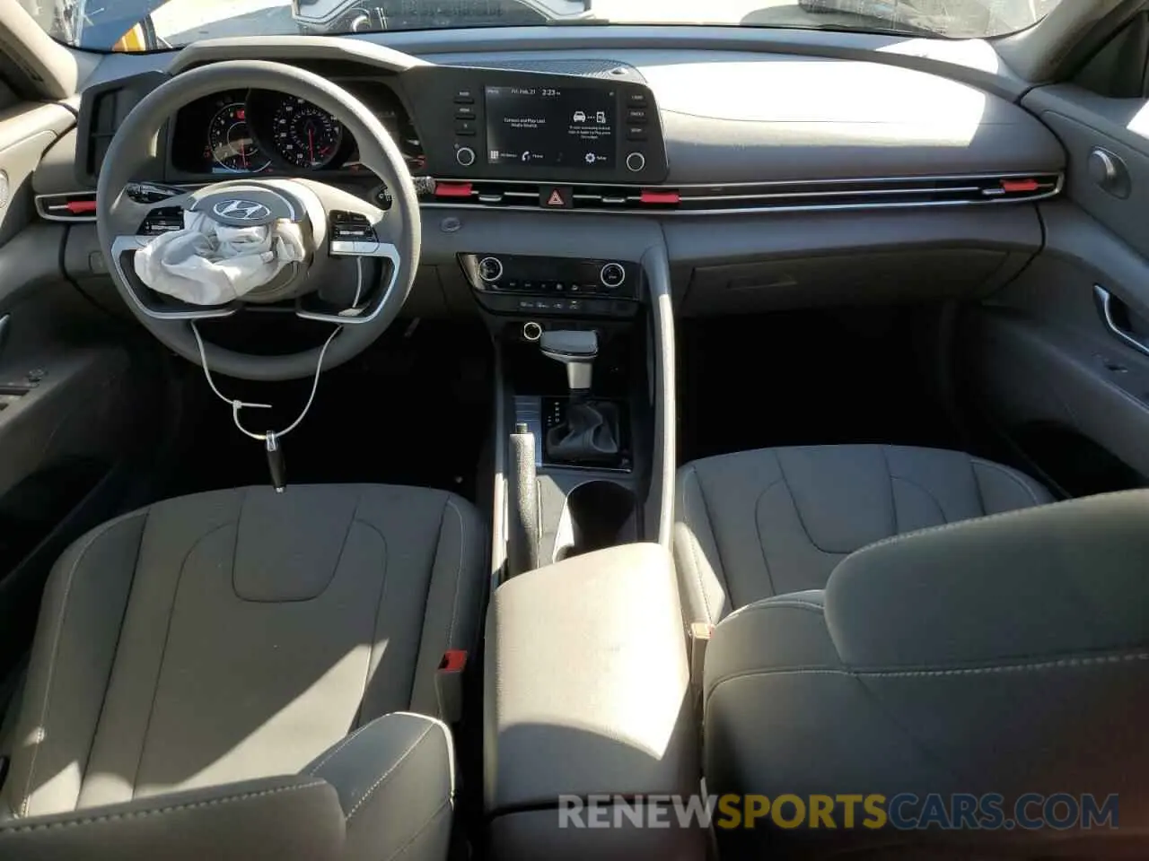 8 Фотография поврежденного автомобиля KMHLM4AG3NU301328 HYUNDAI ELANTRA 2022