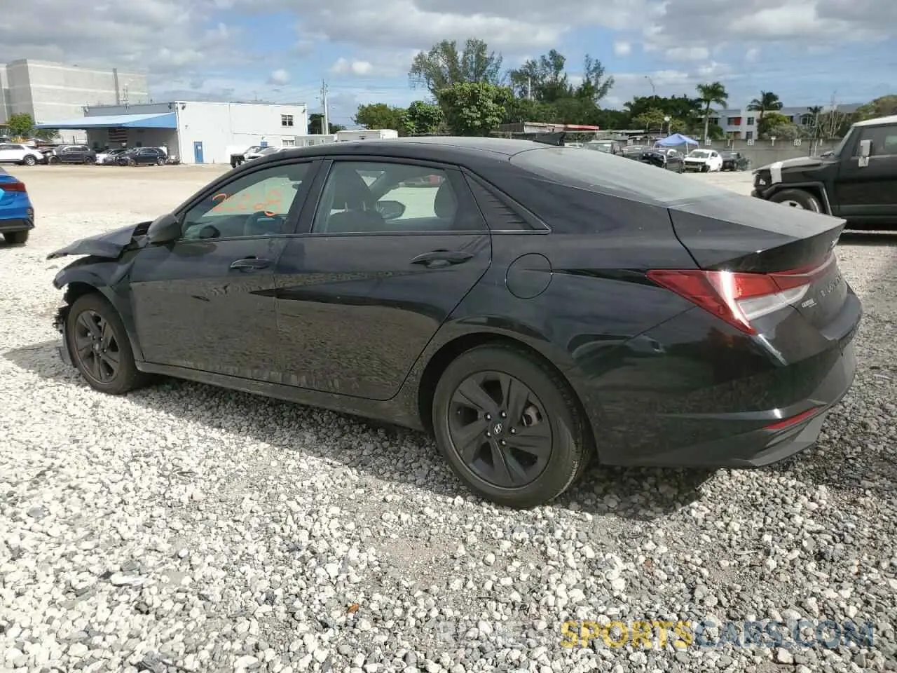 2 Photograph of a damaged car KMHLM4AG3NU322034 HYUNDAI ELANTRA 2022