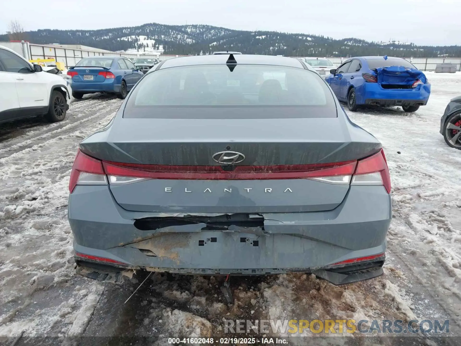 16 Фотография поврежденного автомобиля KMHLM4AG3NU335480 HYUNDAI ELANTRA 2022