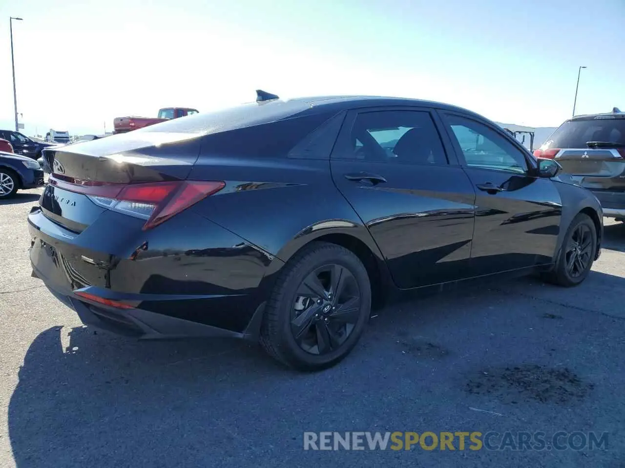 3 Photograph of a damaged car KMHLM4AG3NU344678 HYUNDAI ELANTRA 2022