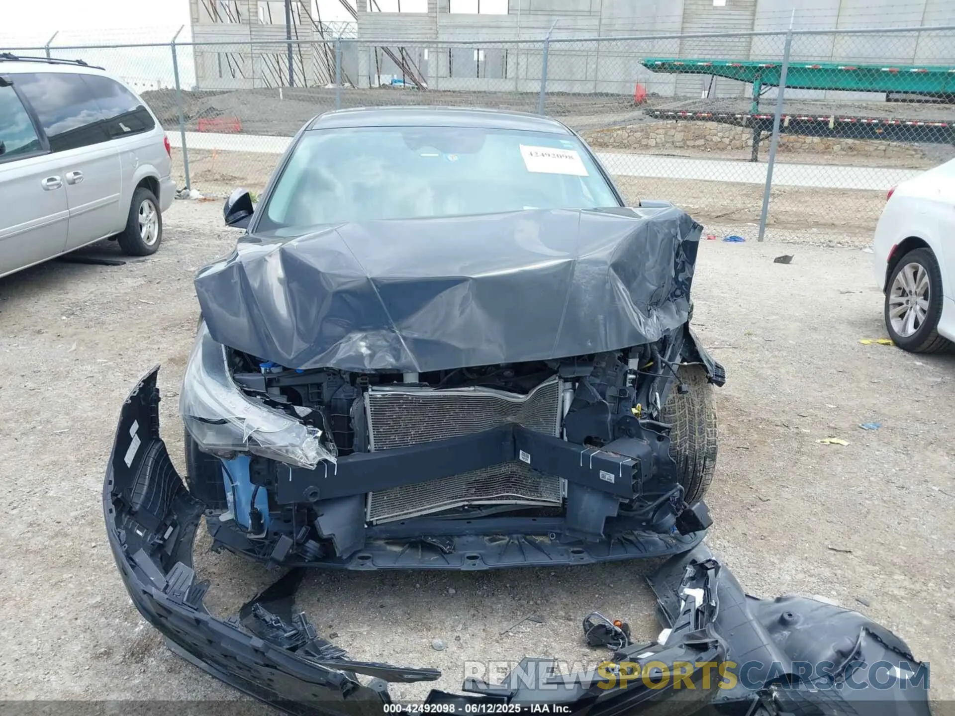 12 Photograph of a damaged car KMHLM4AG4NU225358 HYUNDAI ELANTRA 2022