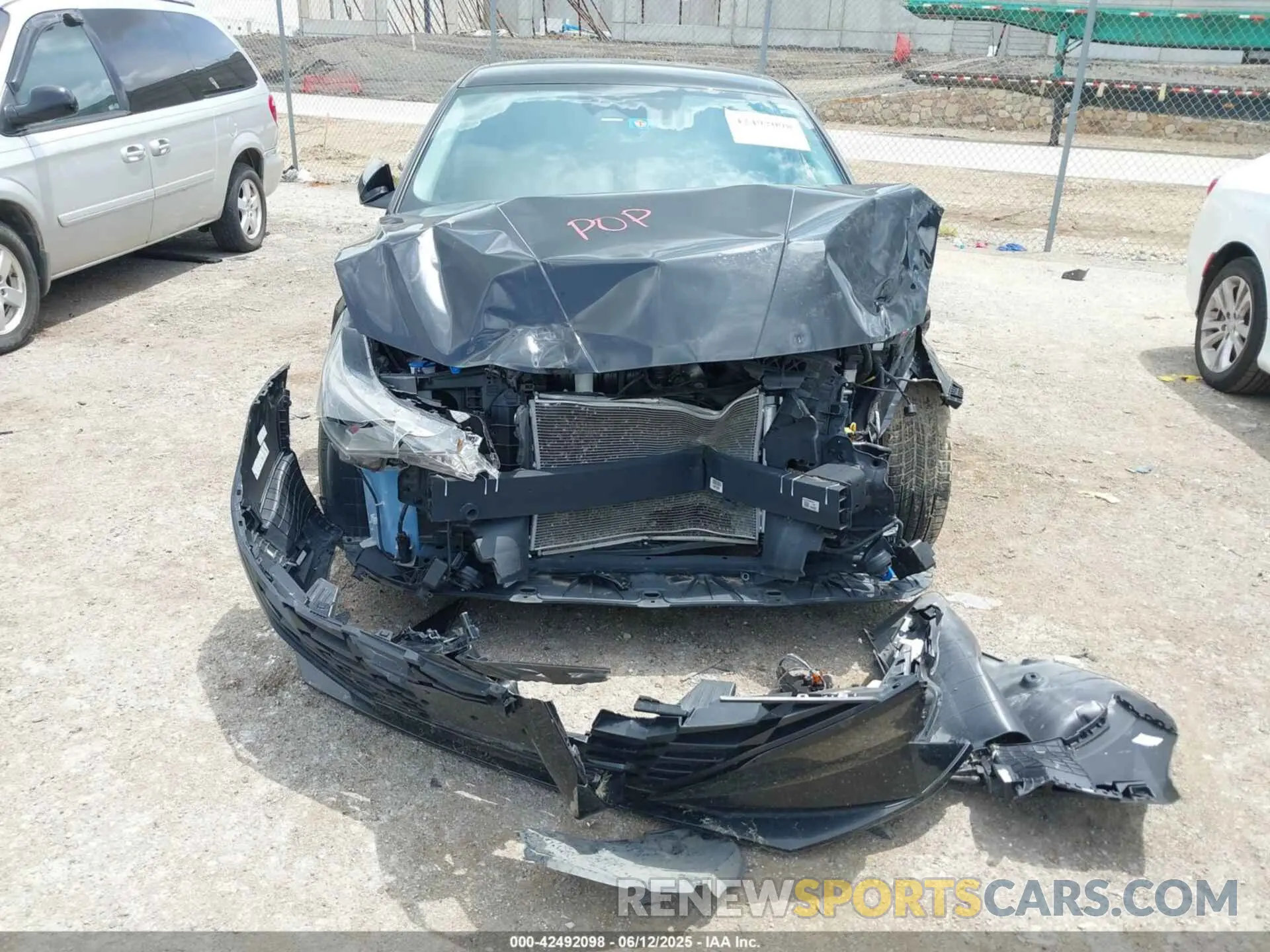 6 Photograph of a damaged car KMHLM4AG4NU225358 HYUNDAI ELANTRA 2022