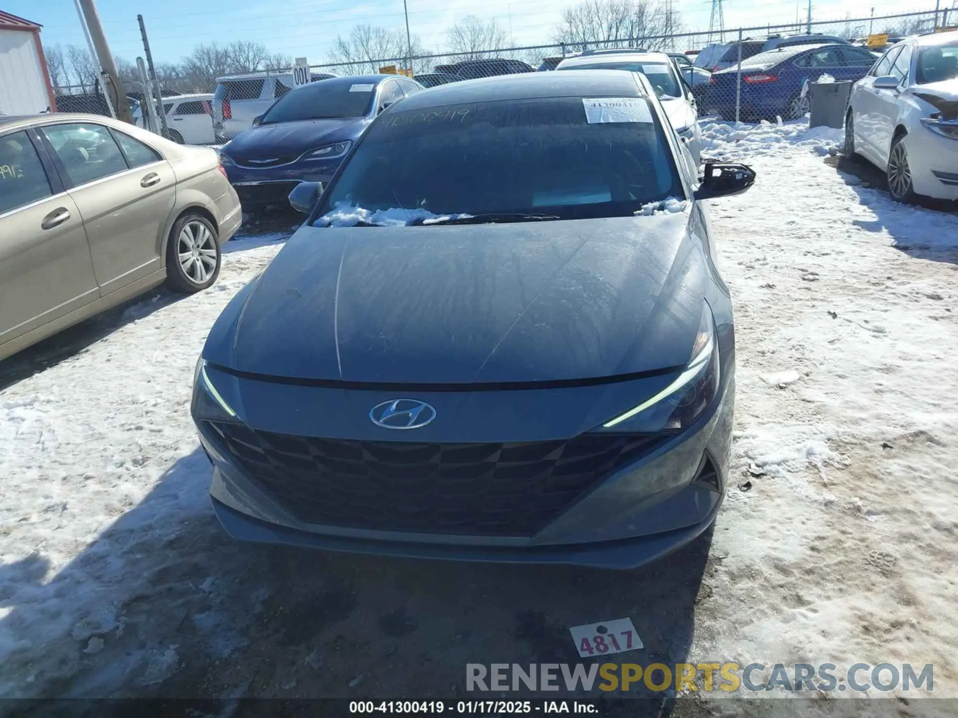 12 Фотография поврежденного автомобиля KMHLM4AG4NU245285 HYUNDAI ELANTRA 2022