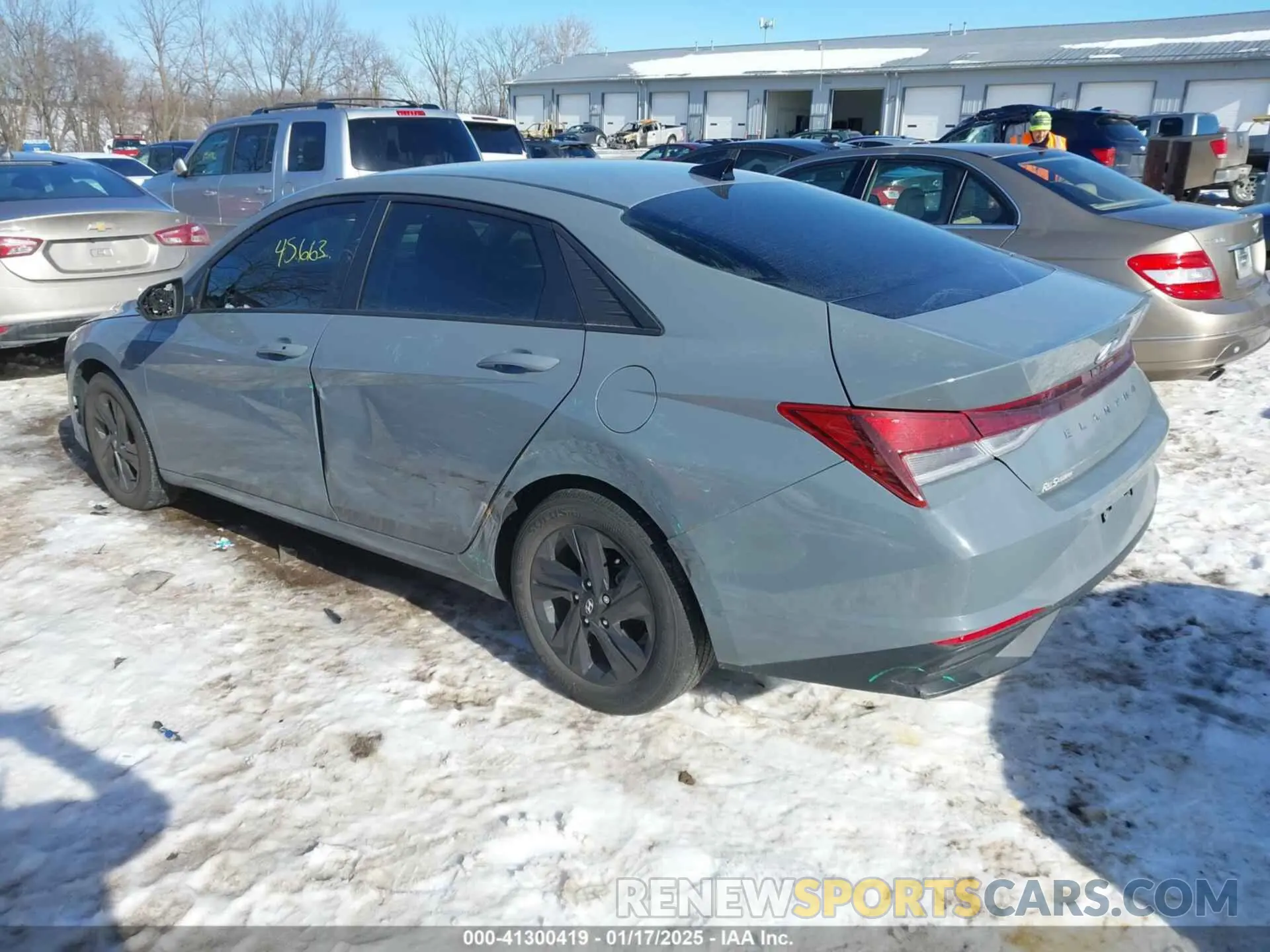 3 Фотография поврежденного автомобиля KMHLM4AG4NU245285 HYUNDAI ELANTRA 2022