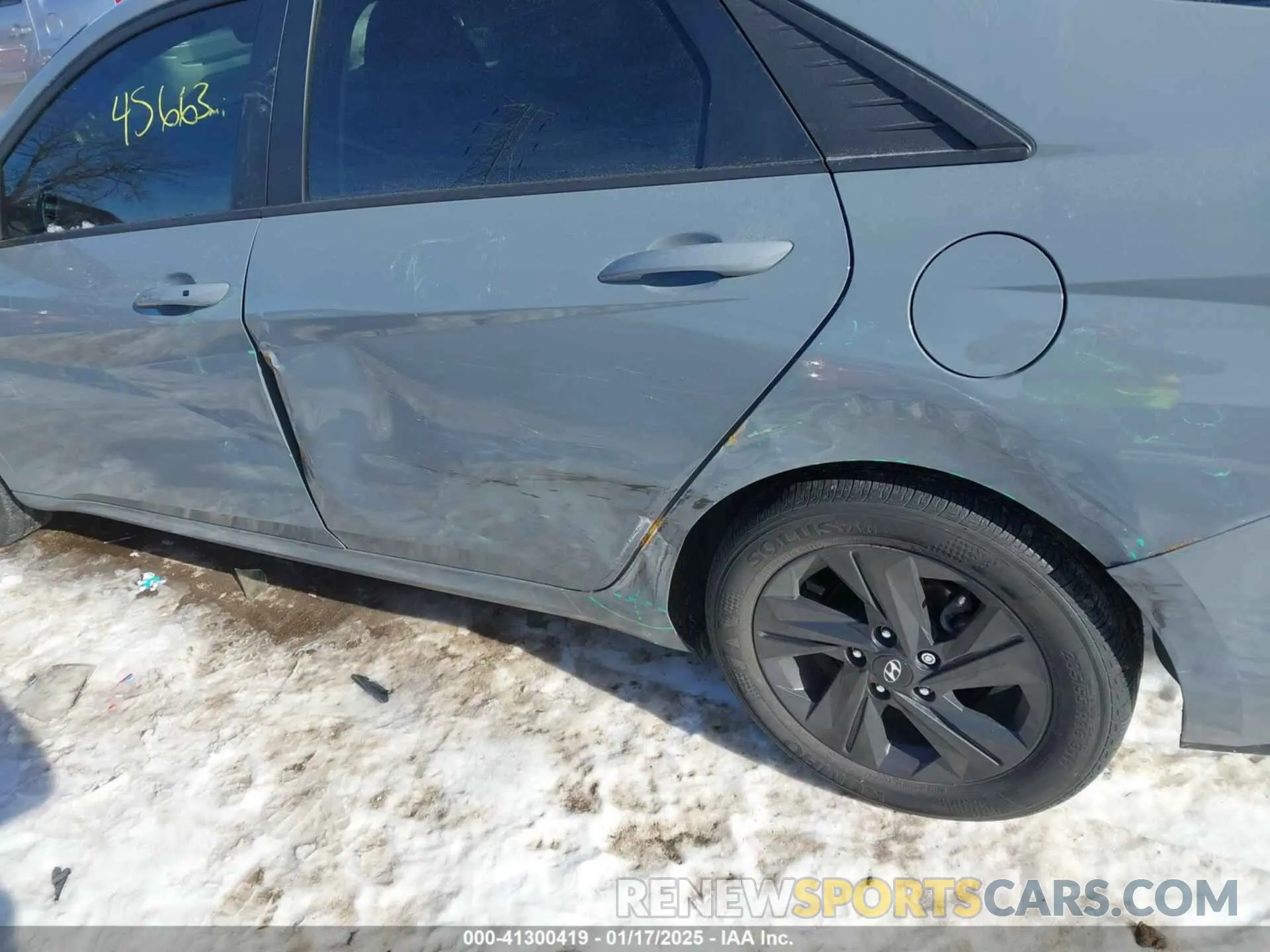 6 Фотография поврежденного автомобиля KMHLM4AG4NU245285 HYUNDAI ELANTRA 2022