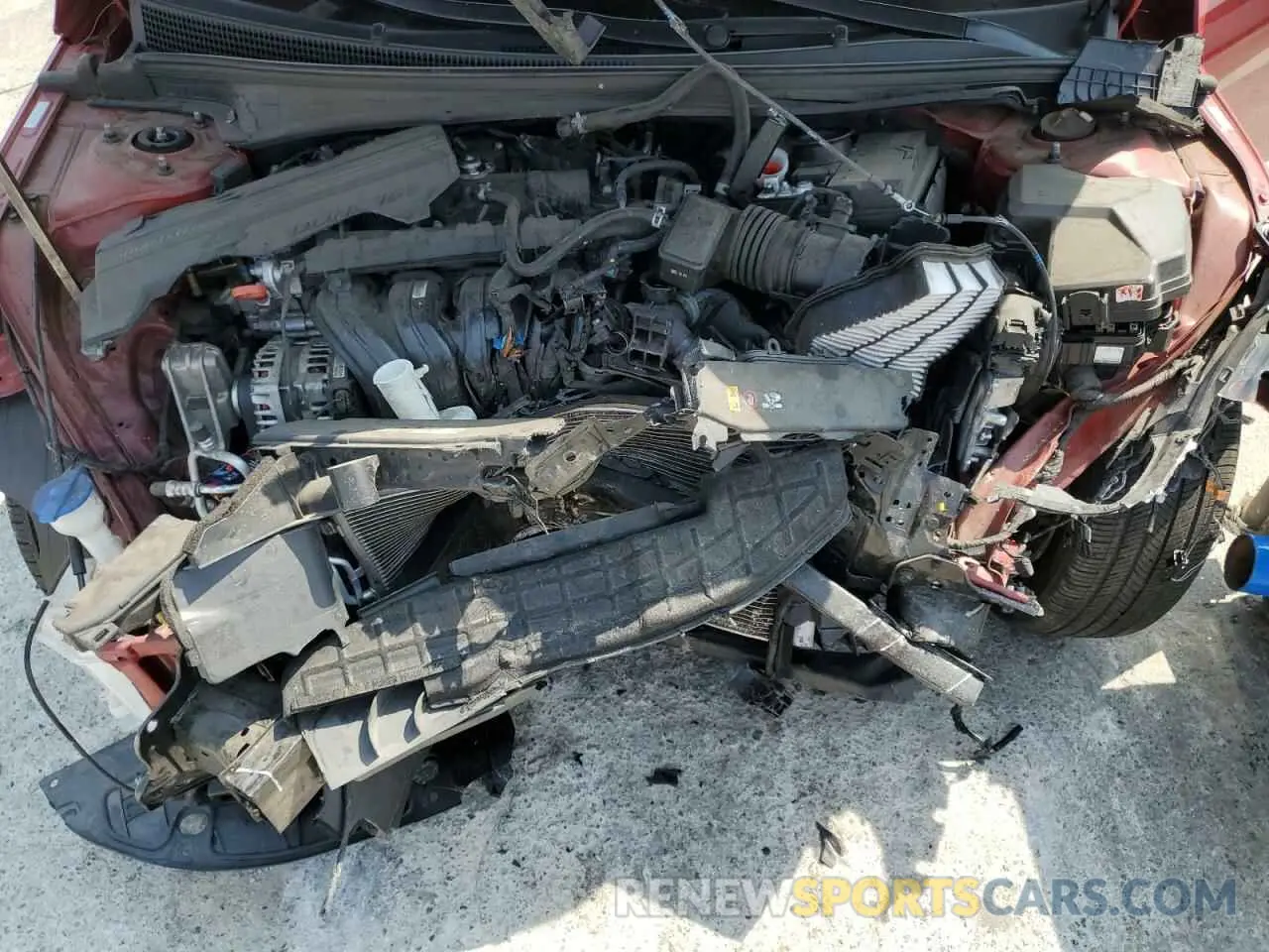 11 Фотография поврежденного автомобиля KMHLM4AG4NU282109 HYUNDAI ELANTRA 2022
