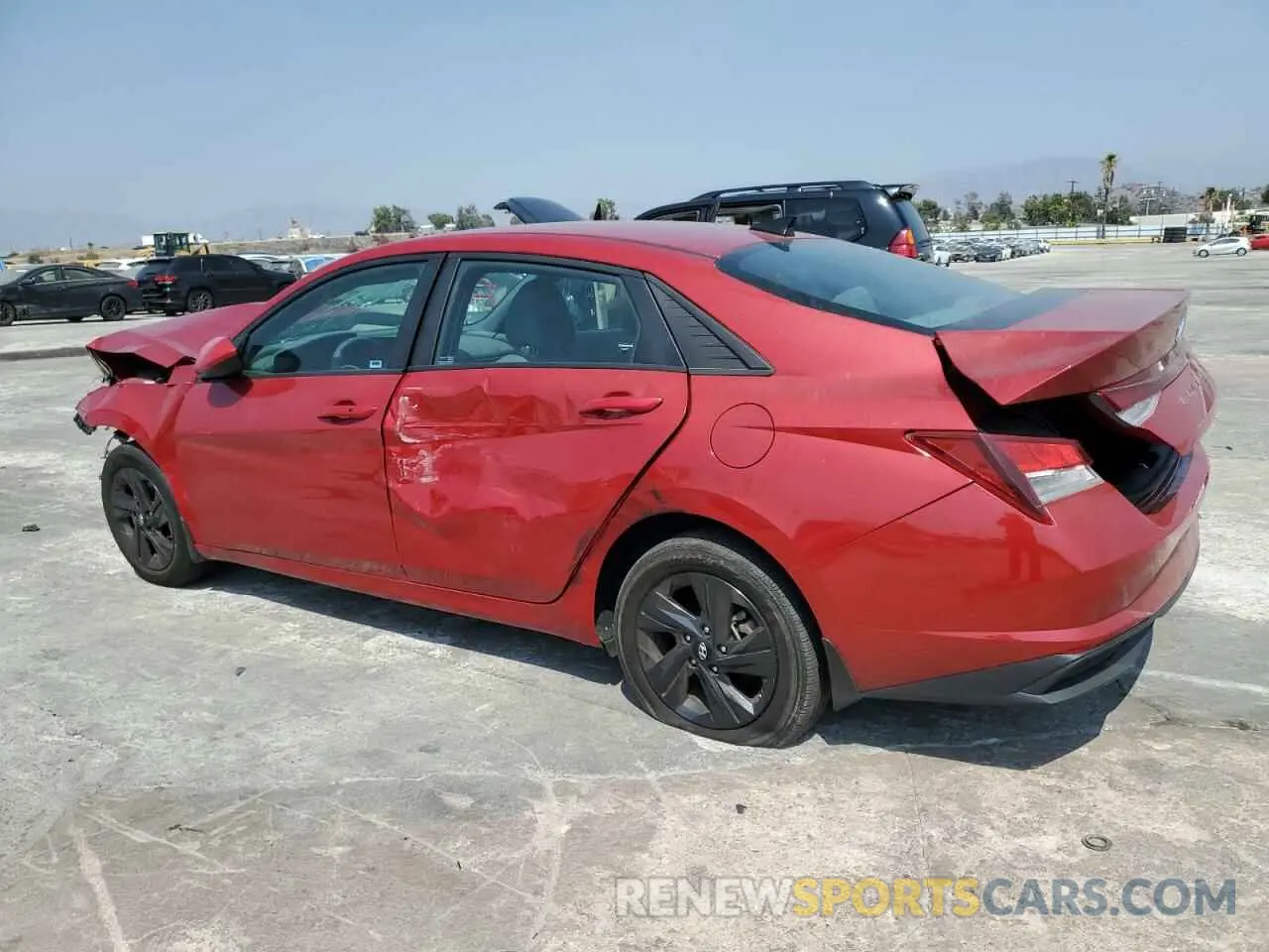 2 Фотография поврежденного автомобиля KMHLM4AG4NU282109 HYUNDAI ELANTRA 2022