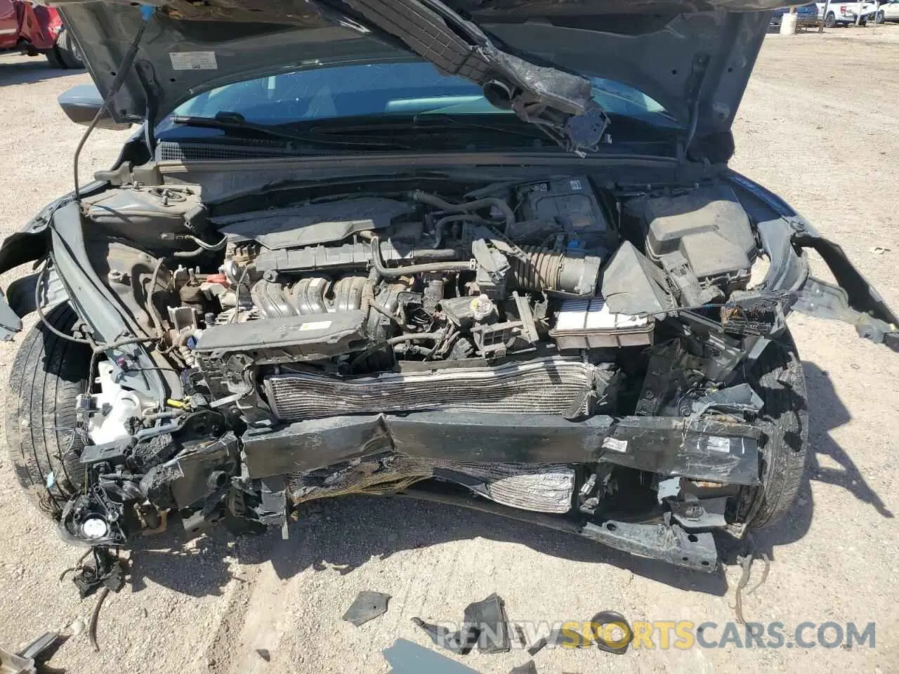 13 Photograph of a damaged car KMHLM4AG4NU305405 HYUNDAI ELANTRA 2022
