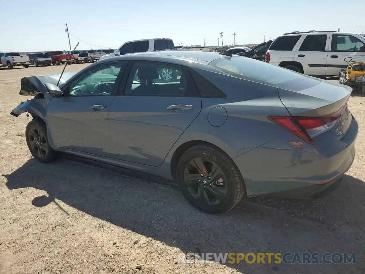 2 Photograph of a damaged car KMHLM4AG4NU305405 HYUNDAI ELANTRA 2022