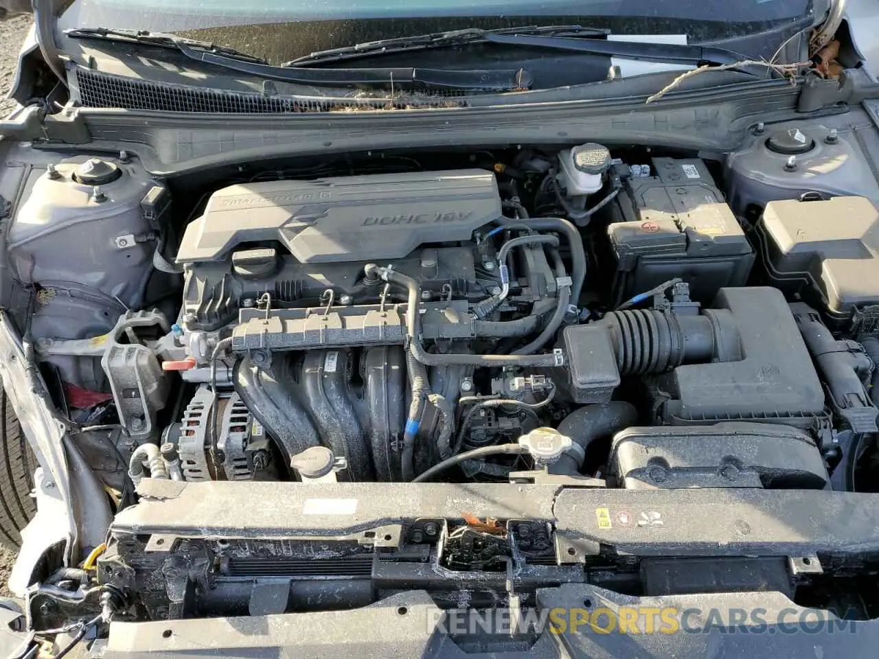 11 Фотография поврежденного автомобиля KMHLM4AG4NU328277 HYUNDAI ELANTRA 2022