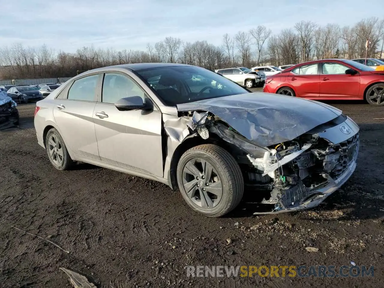 4 Фотография поврежденного автомобиля KMHLM4AG4NU328277 HYUNDAI ELANTRA 2022
