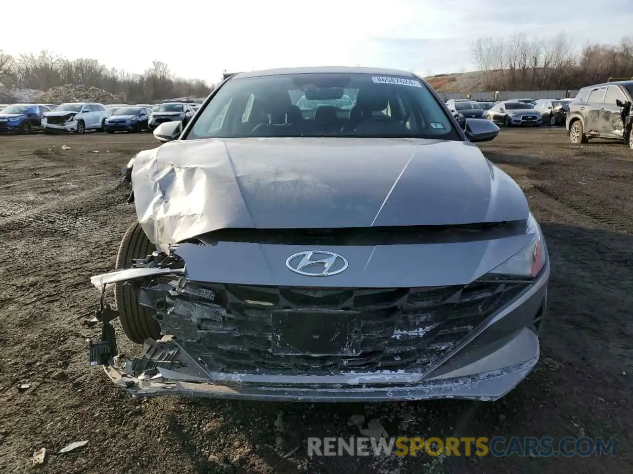 5 Фотография поврежденного автомобиля KMHLM4AG4NU328277 HYUNDAI ELANTRA 2022