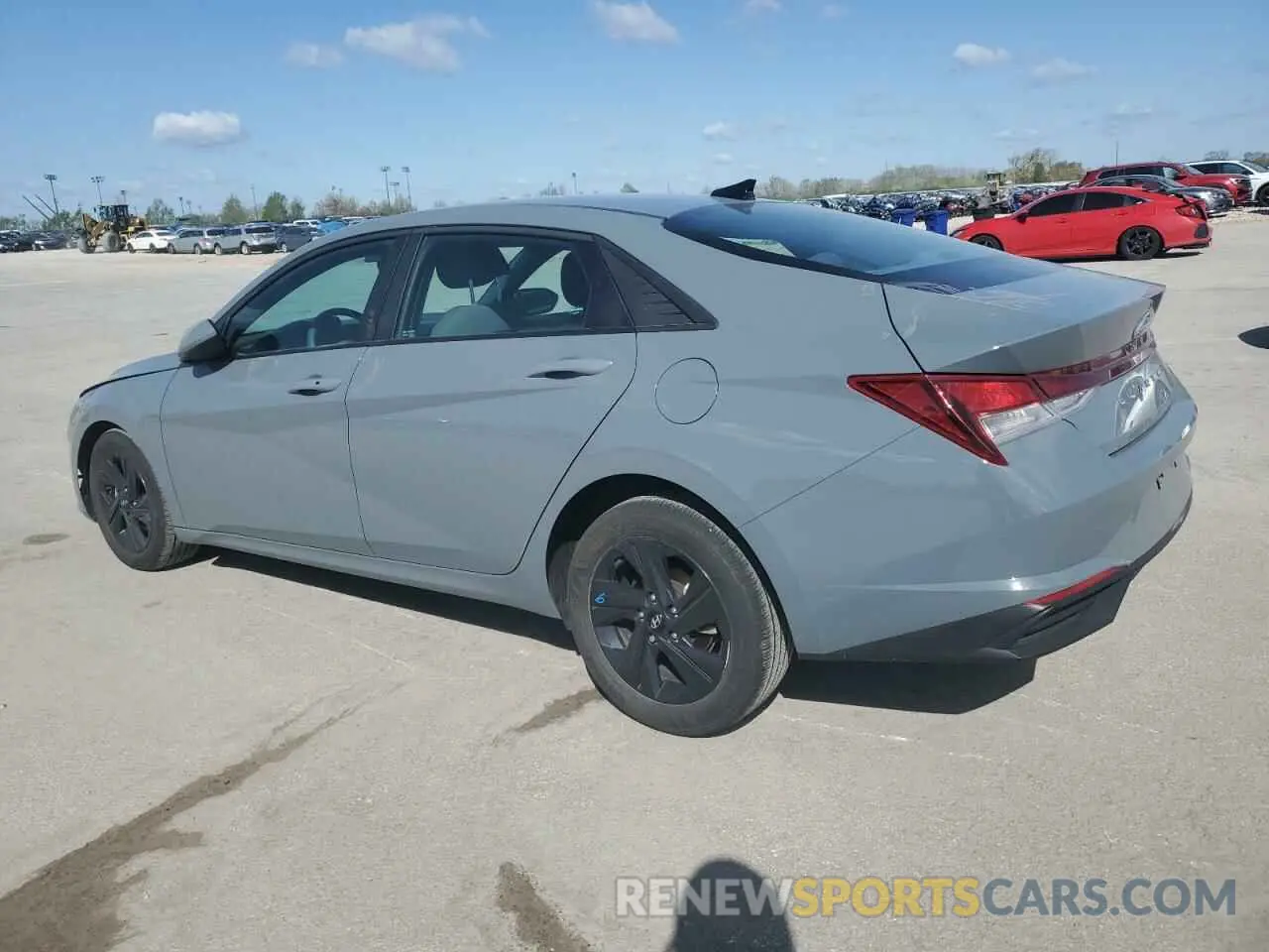 2 Photograph of a damaged car KMHLM4AG4NU338369 HYUNDAI ELANTRA 2022
