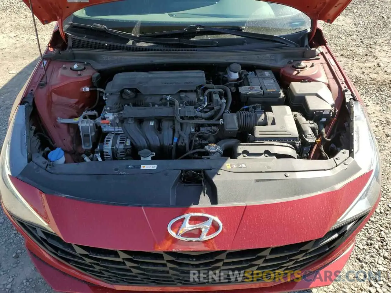 11 Фотография поврежденного автомобиля KMHLM4AG4NU360419 HYUNDAI ELANTRA 2022
