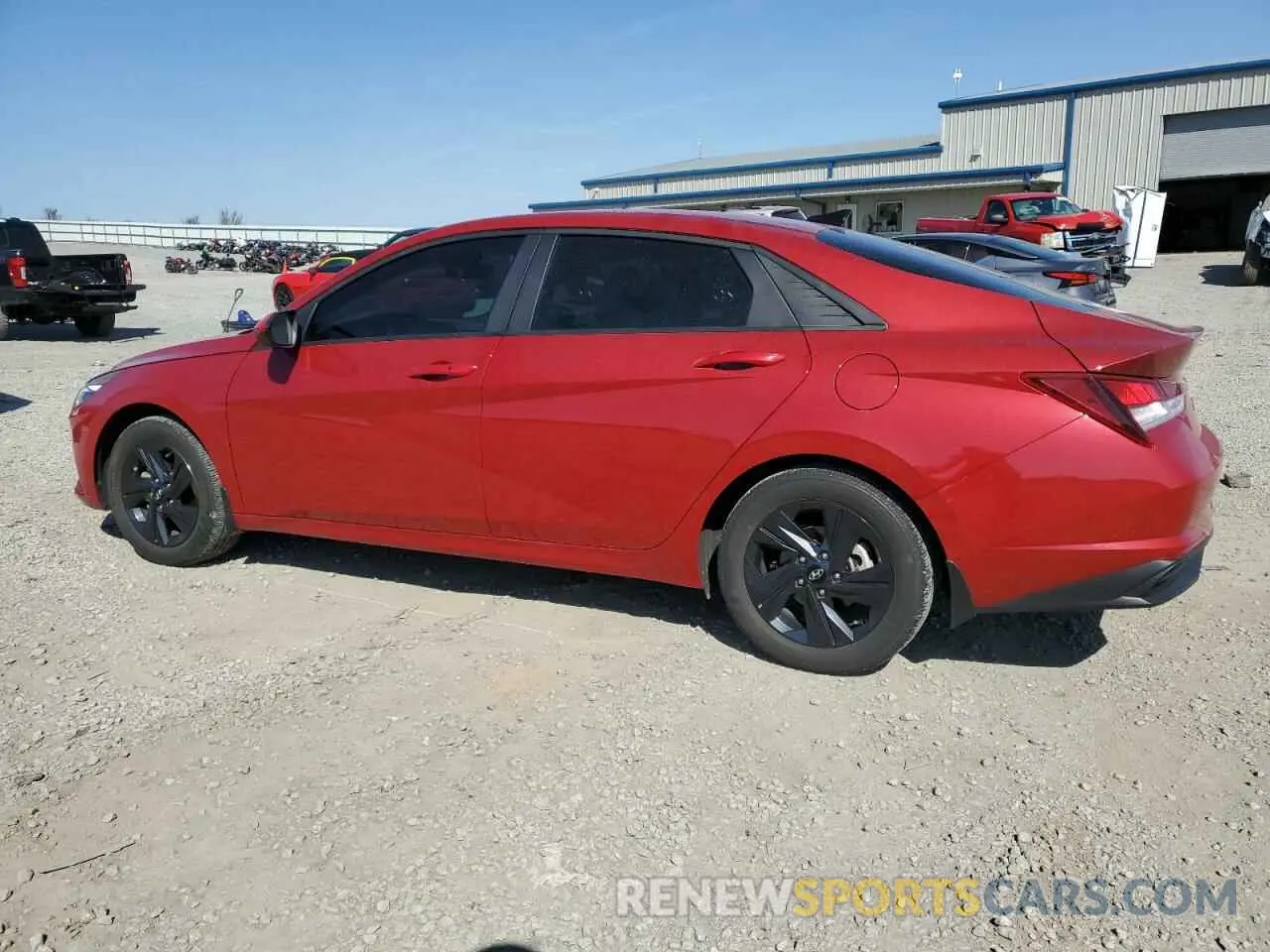 2 Фотография поврежденного автомобиля KMHLM4AG4NU360419 HYUNDAI ELANTRA 2022
