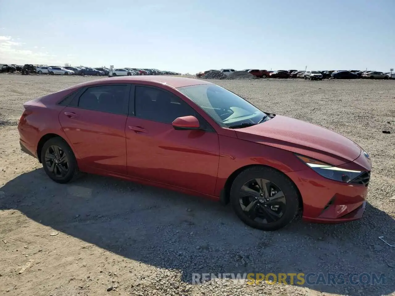 4 Фотография поврежденного автомобиля KMHLM4AG4NU360419 HYUNDAI ELANTRA 2022
