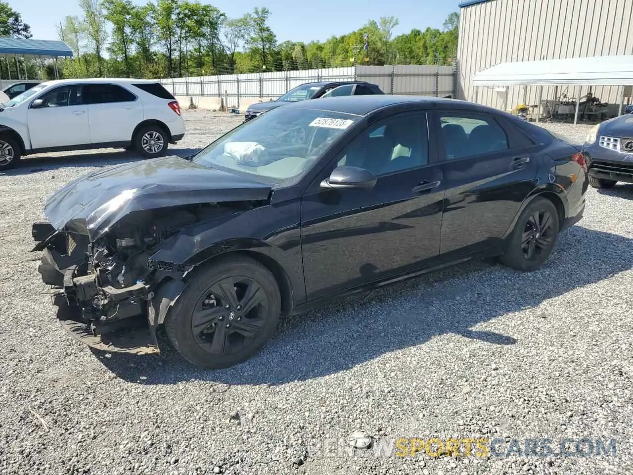 1 Фотография поврежденного автомобиля KMHLM4AG4NU364356 HYUNDAI ELANTRA 2022