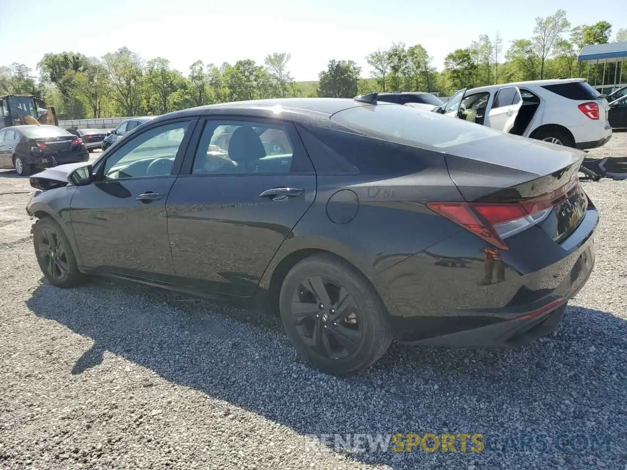 2 Фотография поврежденного автомобиля KMHLM4AG4NU364356 HYUNDAI ELANTRA 2022