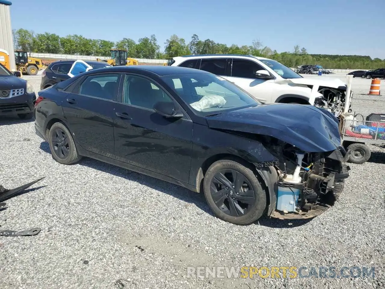 4 Фотография поврежденного автомобиля KMHLM4AG4NU364356 HYUNDAI ELANTRA 2022