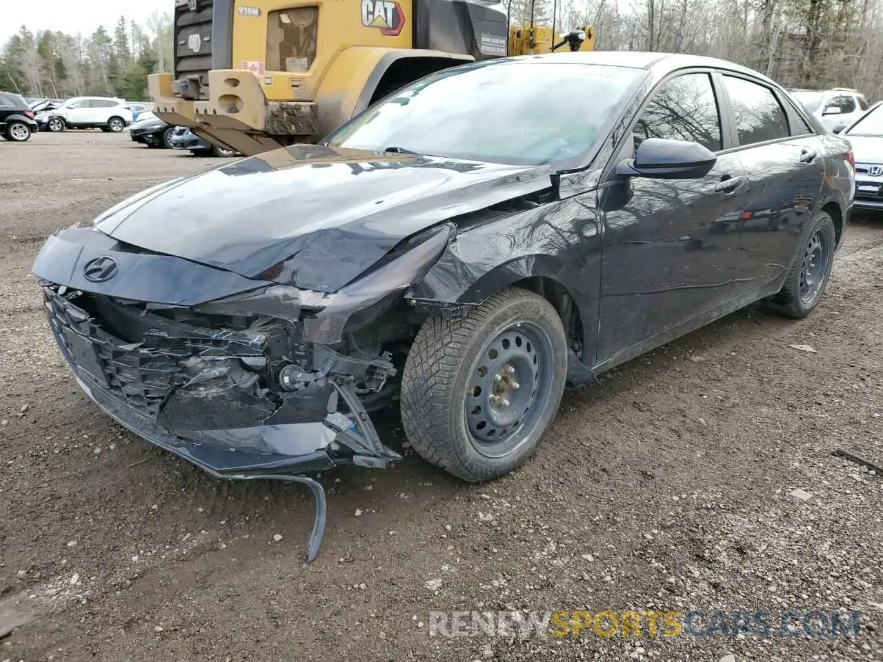 1 Фотография поврежденного автомобиля KMHLM4AG5NU286590 HYUNDAI ELANTRA 2022