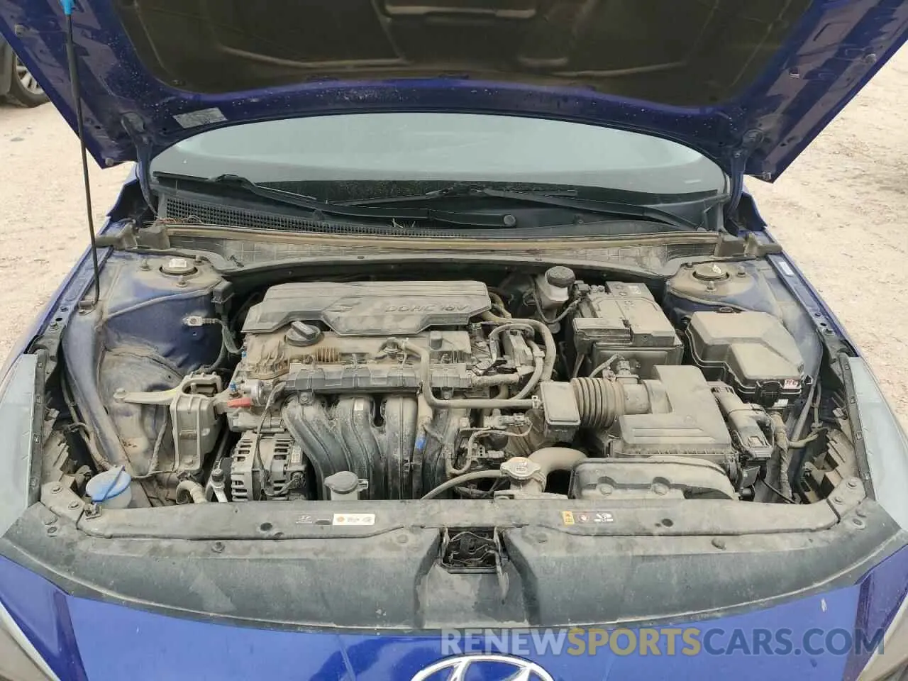 11 Фотография поврежденного автомобиля KMHLM4AG5NU296889 HYUNDAI ELANTRA 2022