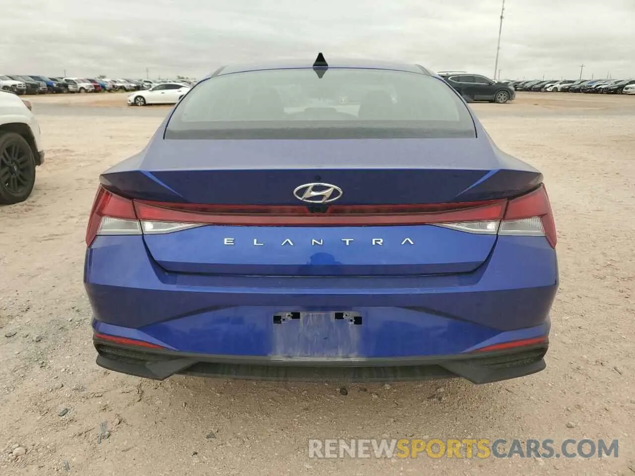 6 Фотография поврежденного автомобиля KMHLM4AG5NU296889 HYUNDAI ELANTRA 2022