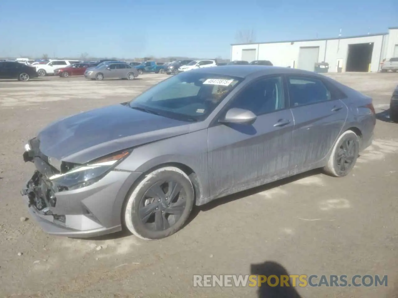 1 Фотография поврежденного автомобиля KMHLM4AG5NU330135 HYUNDAI ELANTRA 2022