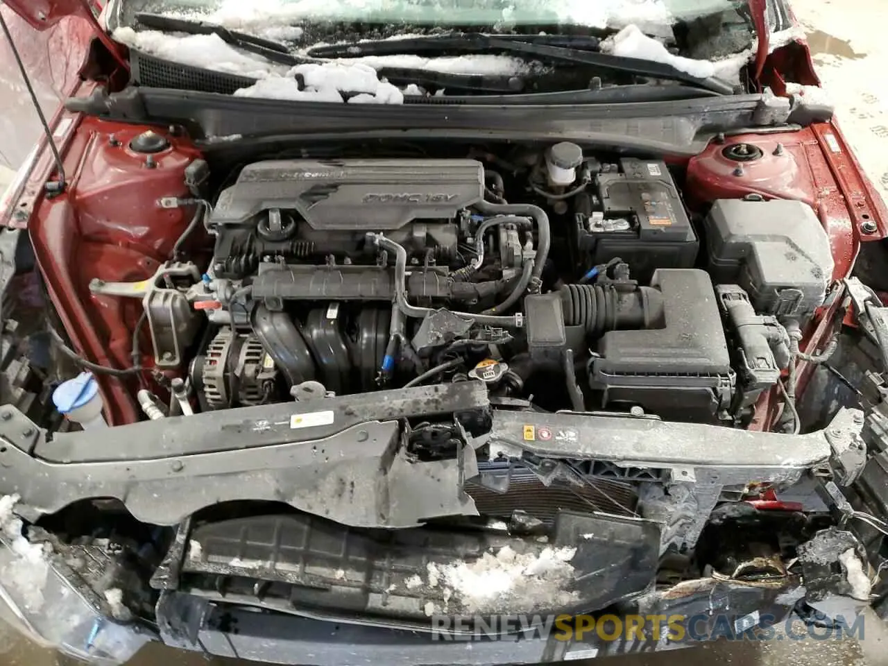 11 Фотография поврежденного автомобиля KMHLM4AG5NU350241 HYUNDAI ELANTRA 2022