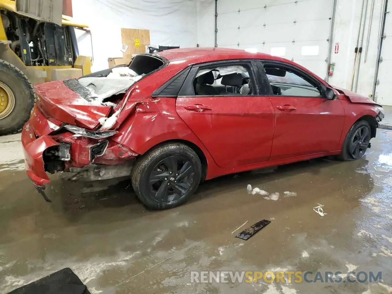 3 Фотография поврежденного автомобиля KMHLM4AG5NU350241 HYUNDAI ELANTRA 2022