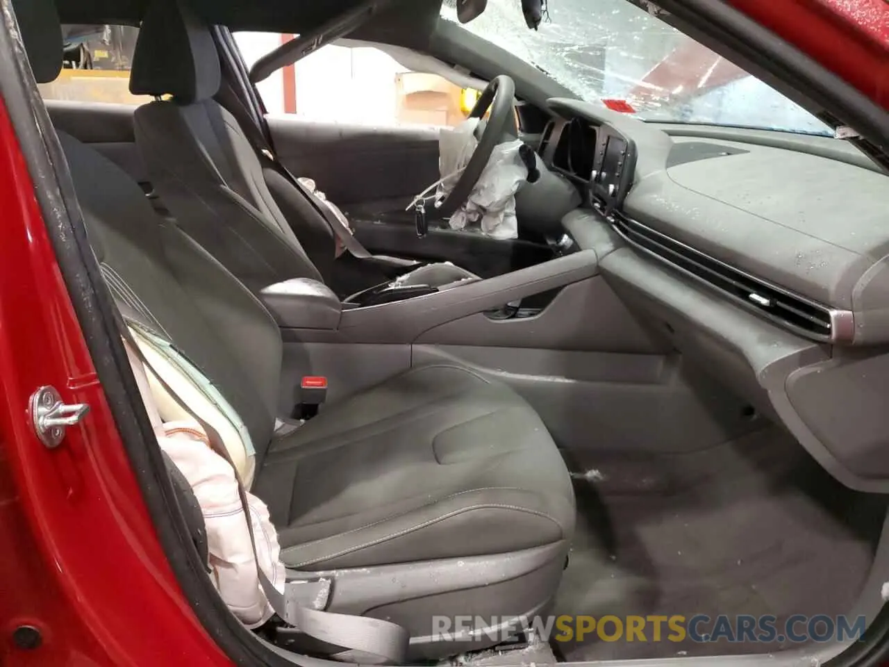 7 Фотография поврежденного автомобиля KMHLM4AG5NU350241 HYUNDAI ELANTRA 2022