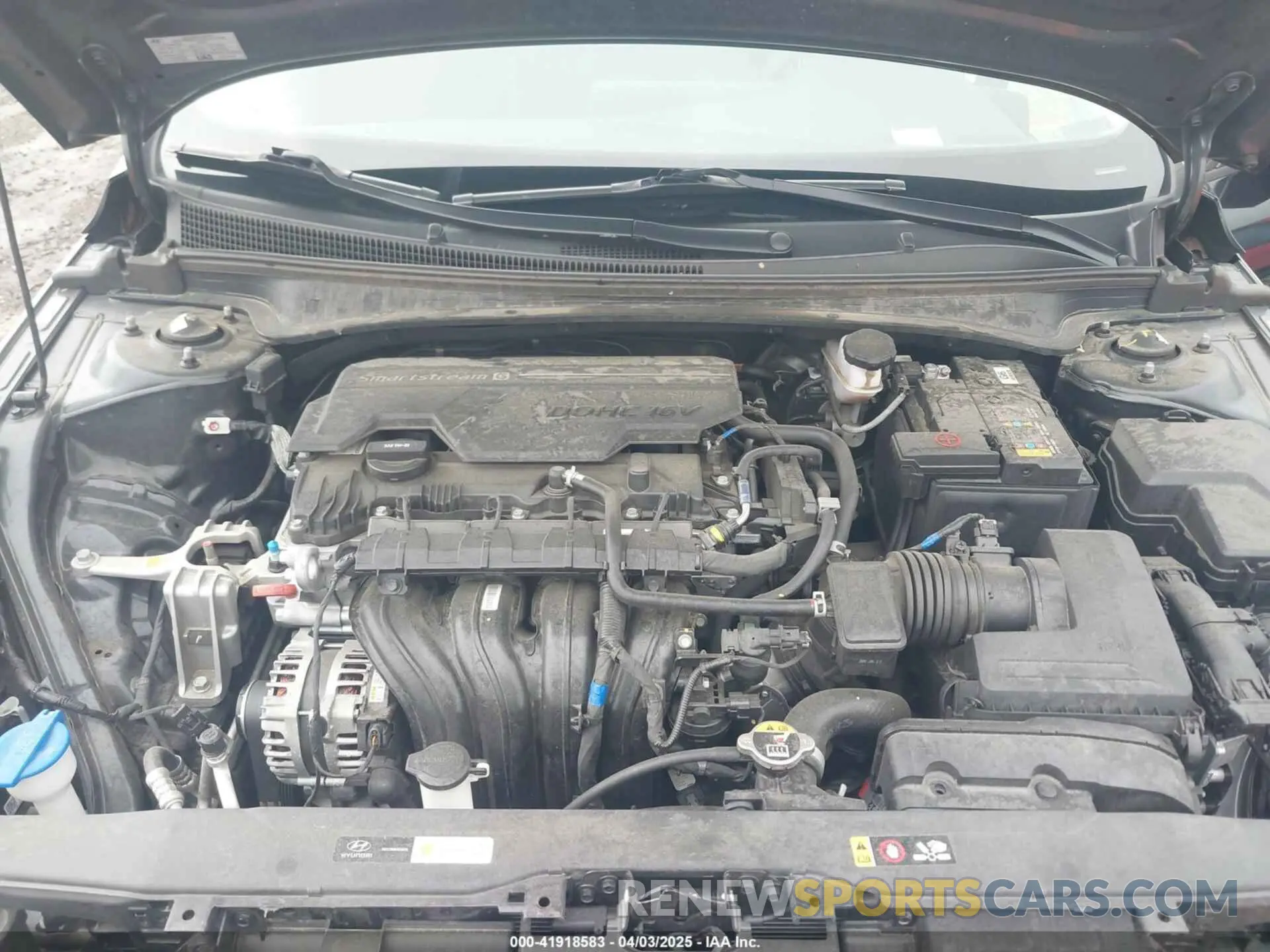 10 Фотография поврежденного автомобиля KMHLM4AG5NU358677 HYUNDAI ELANTRA 2022