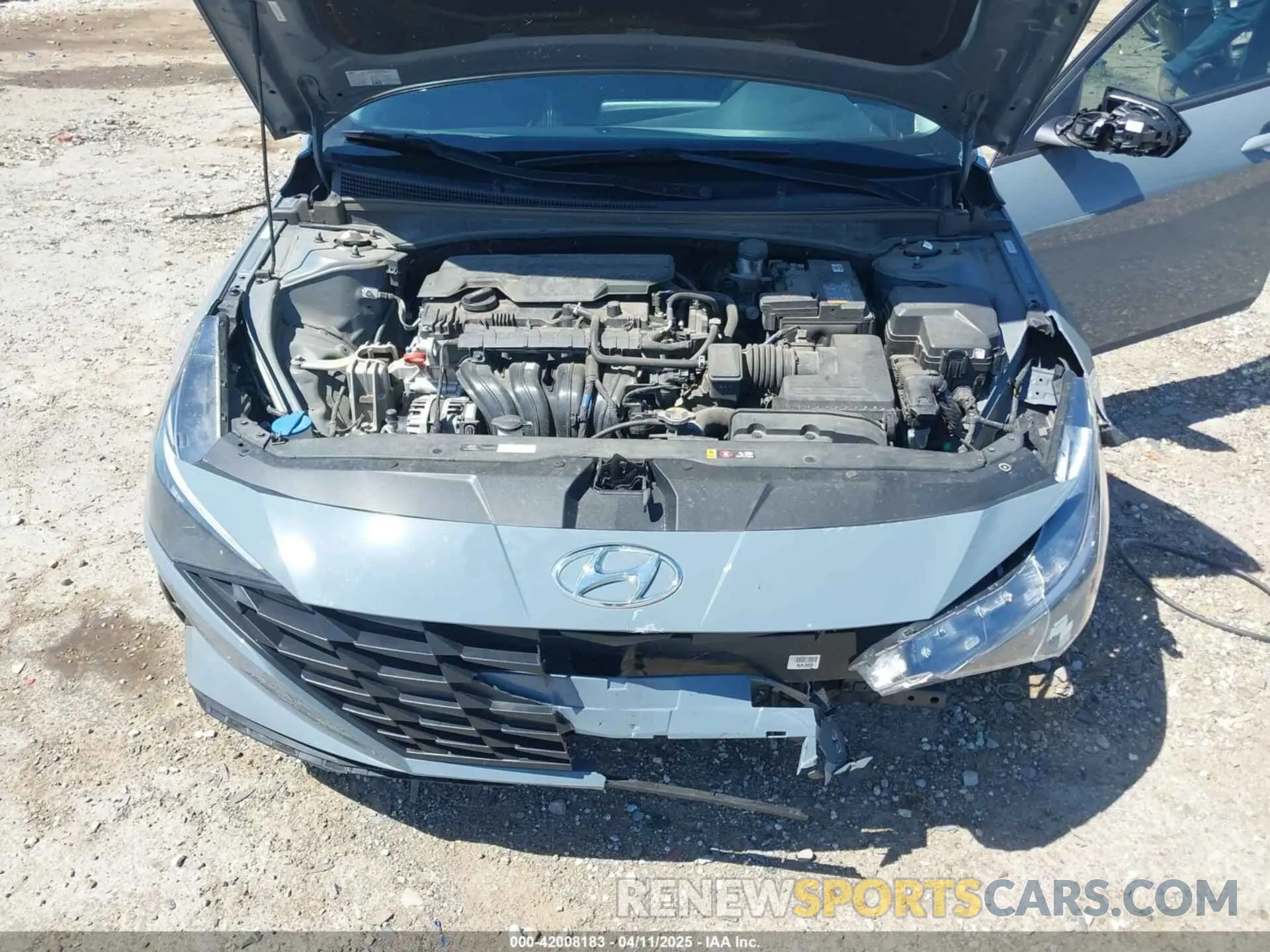 10 Фотография поврежденного автомобиля KMHLM4AG5NU365970 HYUNDAI ELANTRA 2022