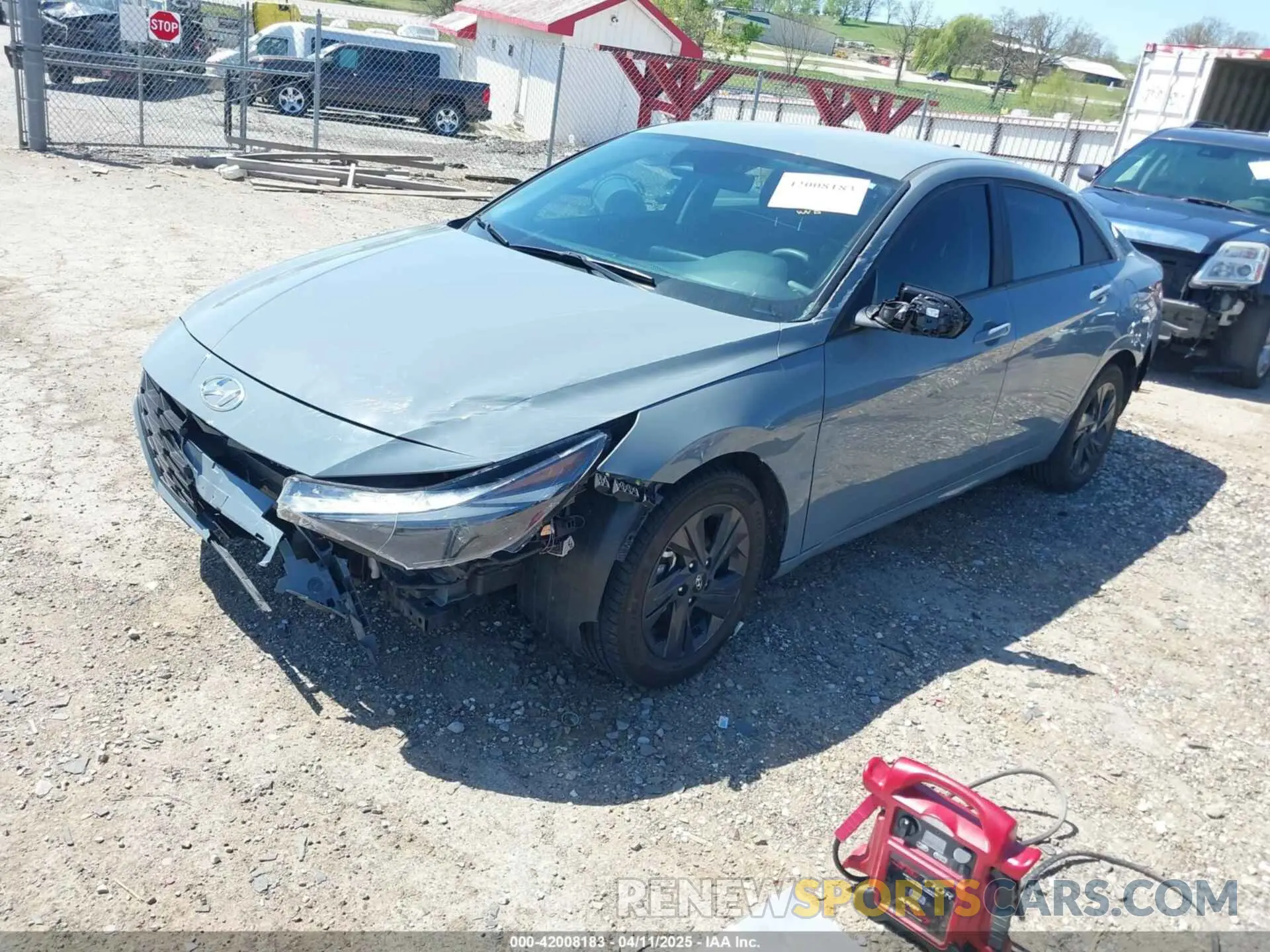 2 Фотография поврежденного автомобиля KMHLM4AG5NU365970 HYUNDAI ELANTRA 2022