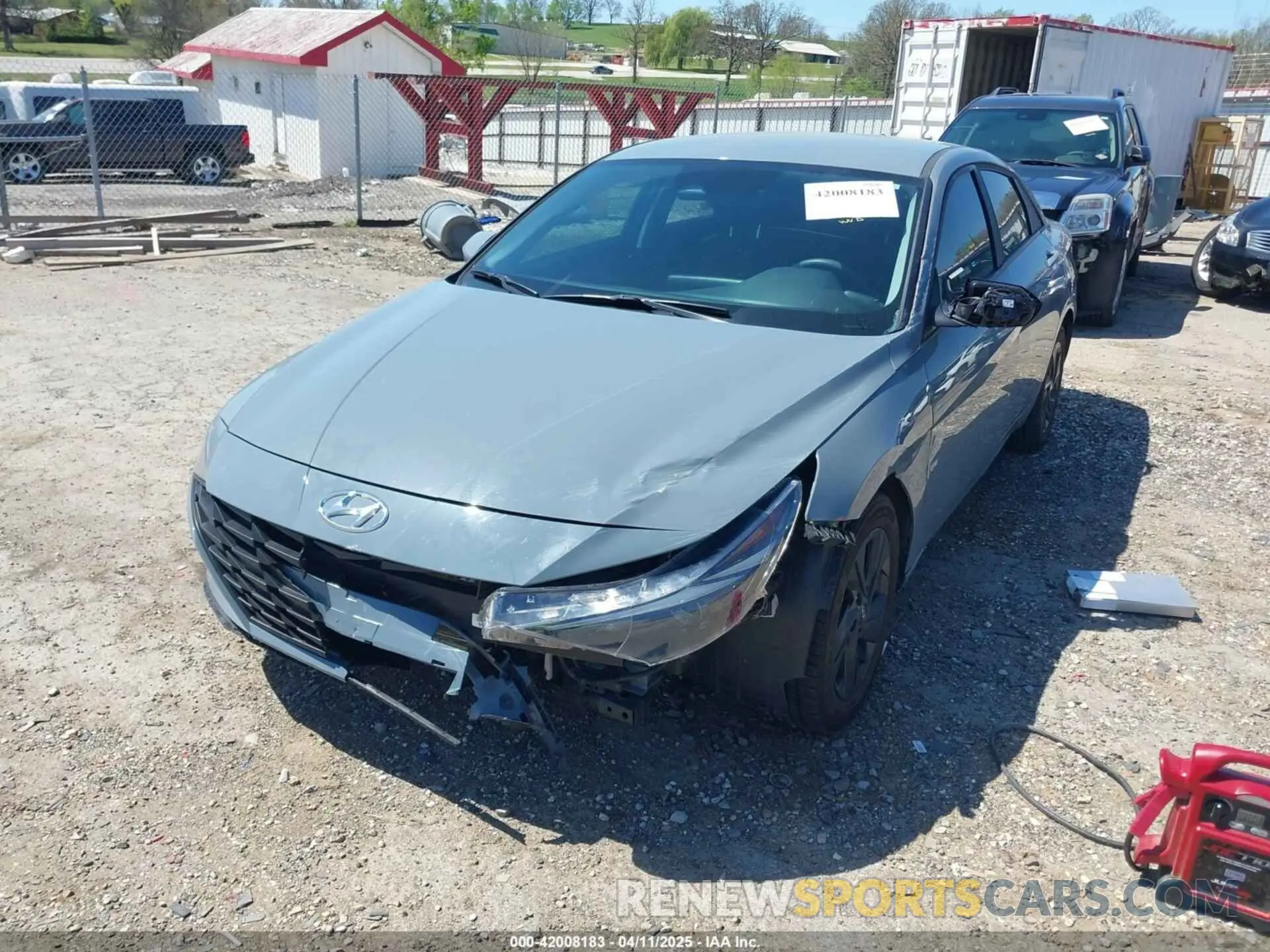 6 Фотография поврежденного автомобиля KMHLM4AG5NU365970 HYUNDAI ELANTRA 2022