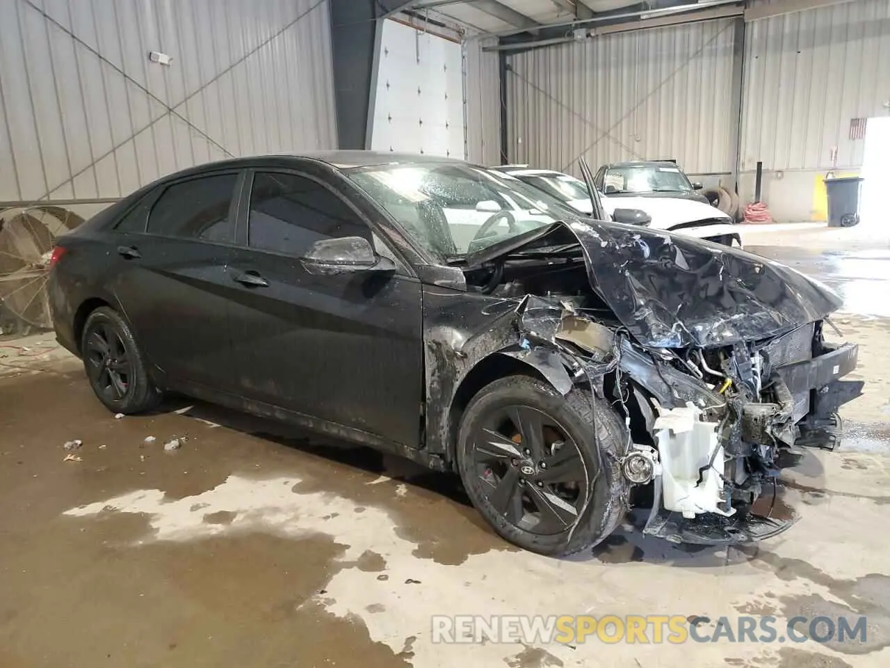 4 Photograph of a damaged car KMHLM4AG6NU260189 HYUNDAI ELANTRA 2022