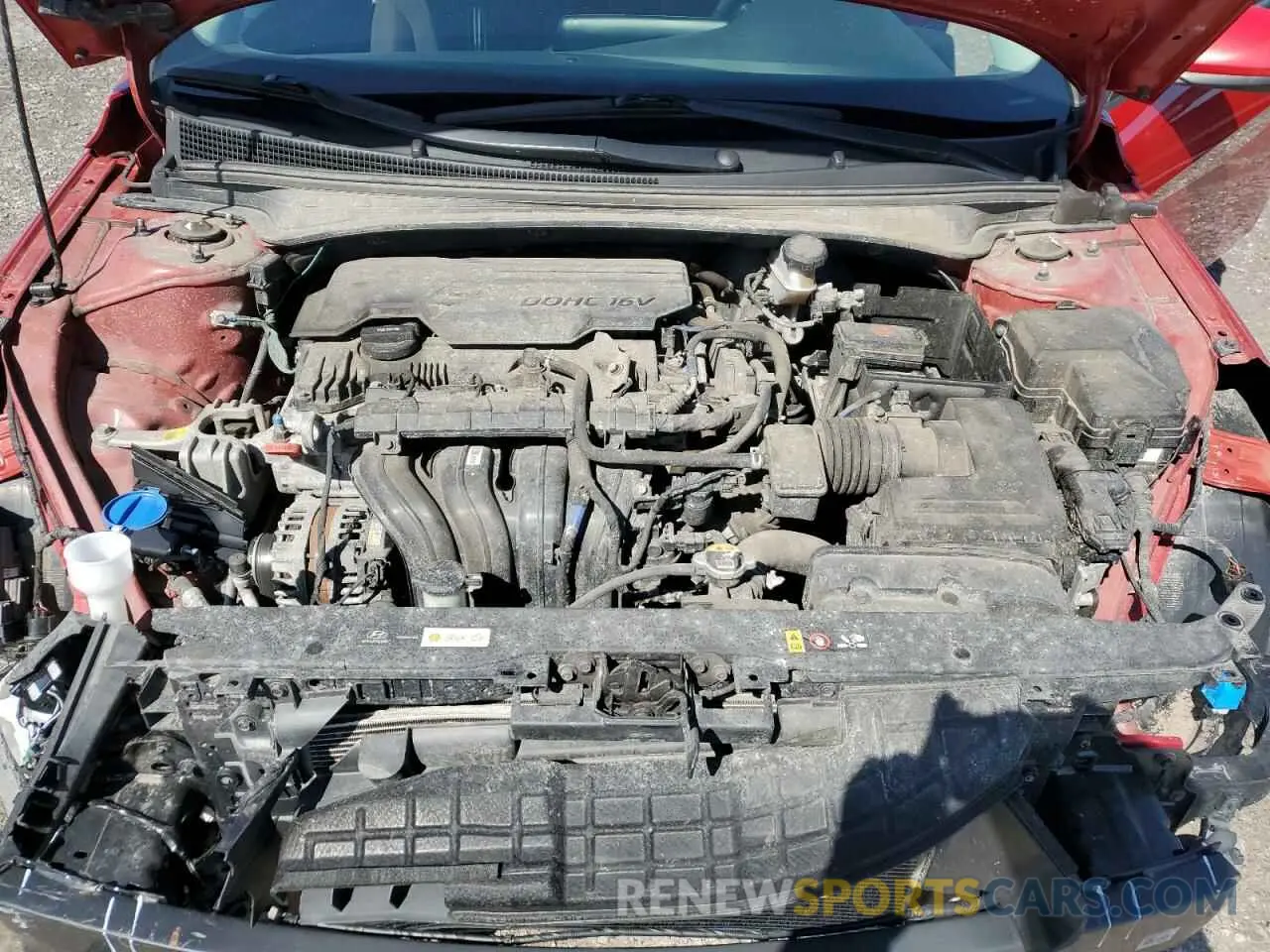 11 Фотография поврежденного автомобиля KMHLM4AG6NU286100 HYUNDAI ELANTRA 2022