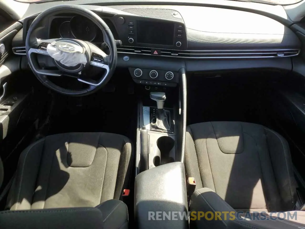 8 Фотография поврежденного автомобиля KMHLM4AG6NU286100 HYUNDAI ELANTRA 2022